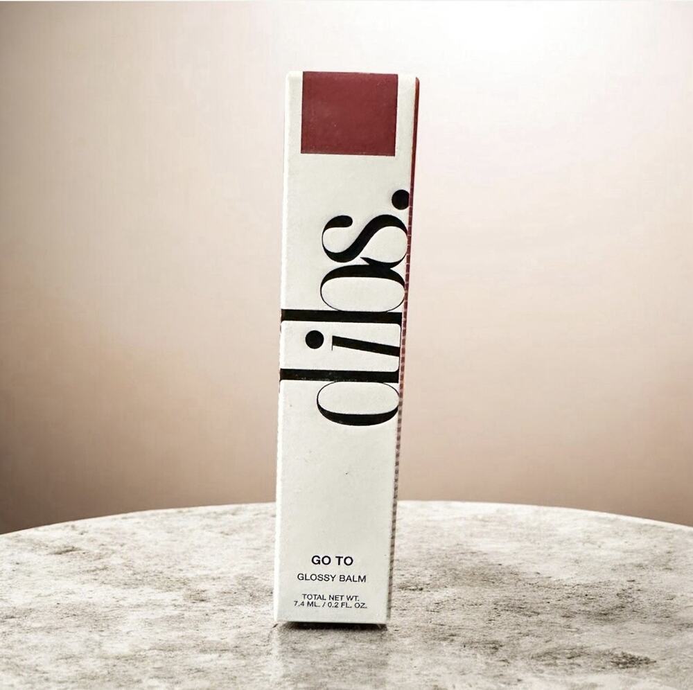 Dibs Mims Red To Glossy Balm .2 oz NIB!